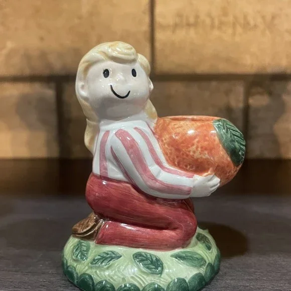 Country Fences by NORITAKE Country Father, Mother,  Daughter  Candlesticks Fall - Picture 8 of 11